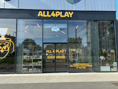 All4Play - Boutique Et Bar À Jeux, Magasin De Jeux à Toulouse
